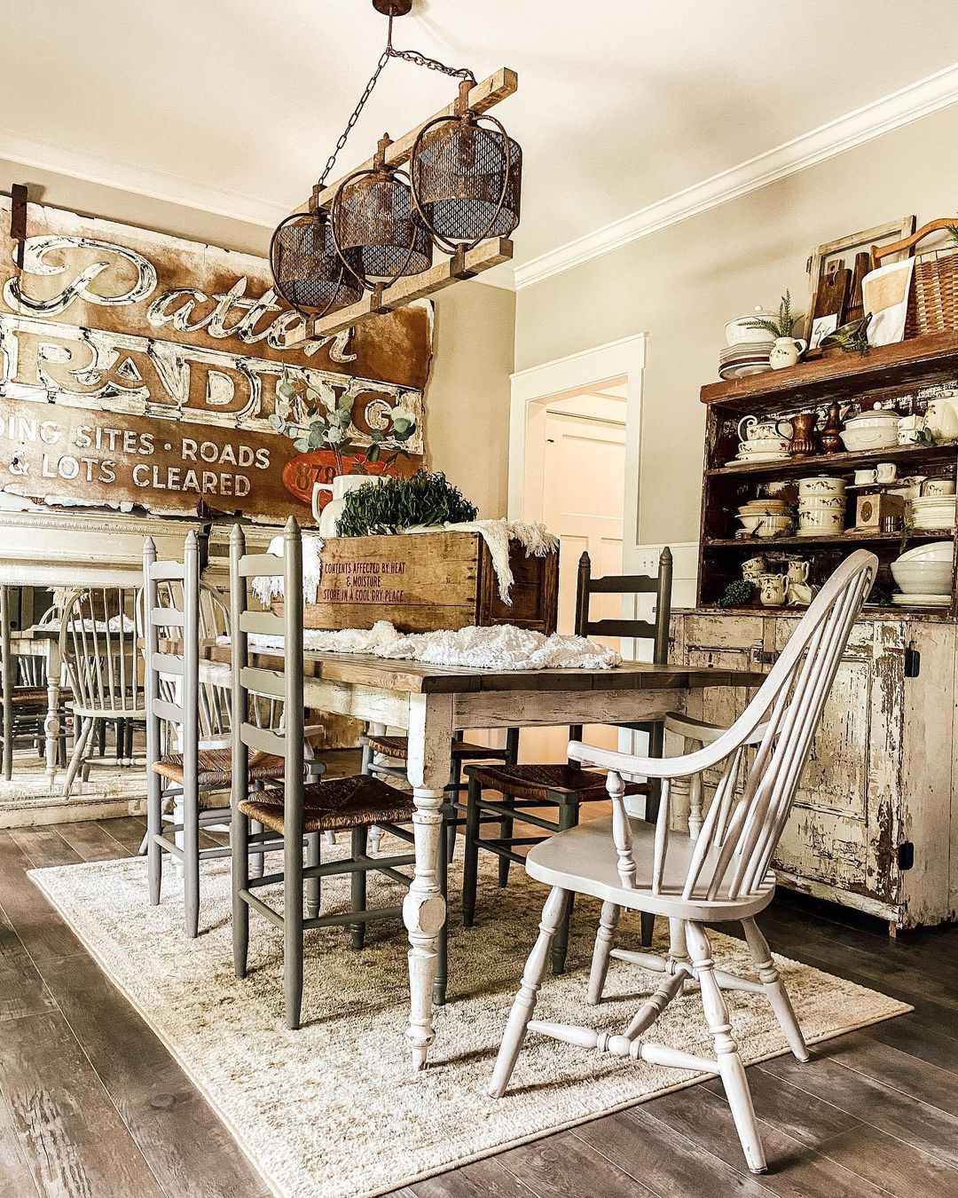 Rustic Charm with Vintage Accents