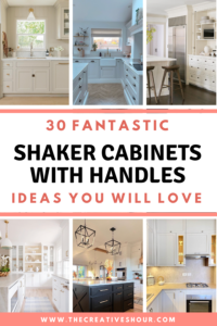 30 Stylish Shaker Cabinets With Handles Ideas You Will Love