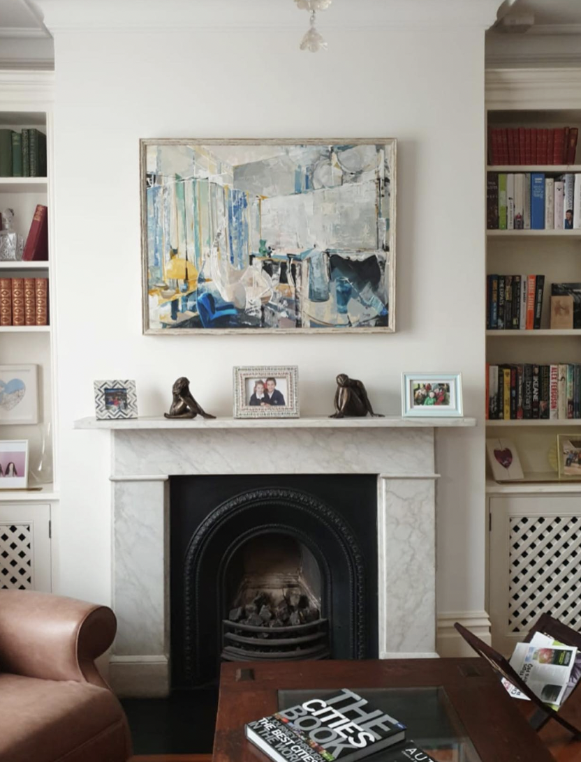 30 Unique And Beautiful Art Above Fireplace Ideas