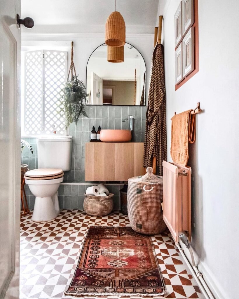 33 Beautiful And Chic Boho Bathroom Ideas You Will Love