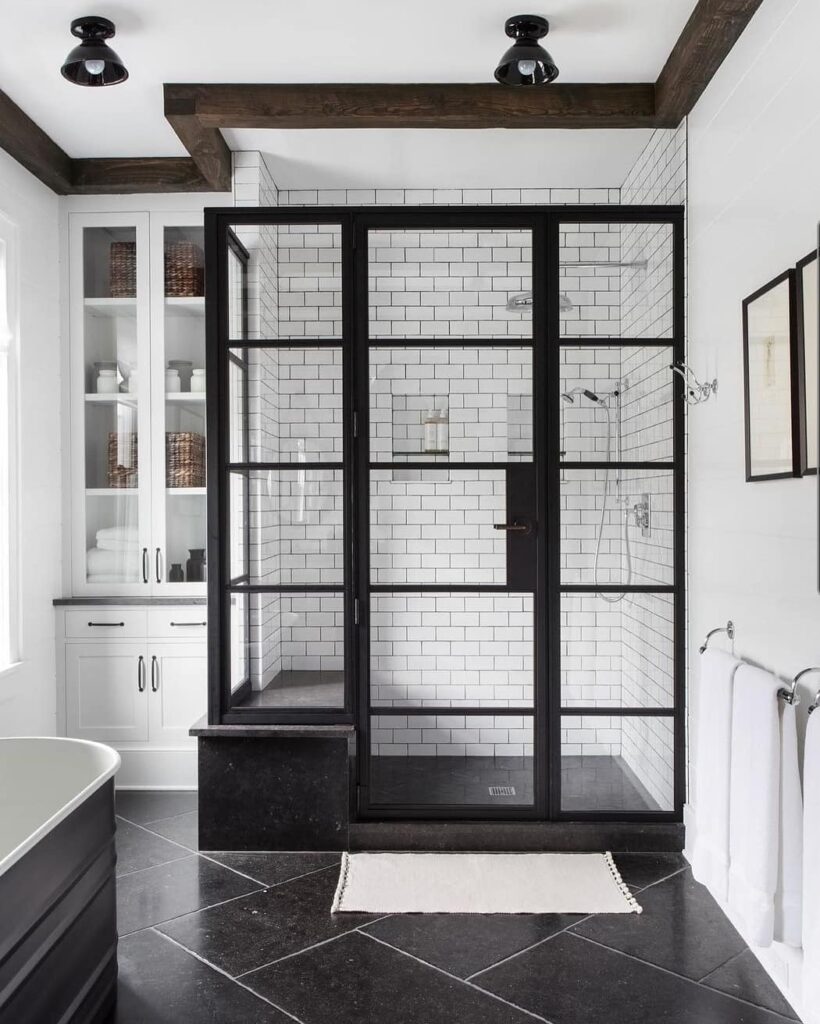 25 Dramatic Dark Bathroom Floor Ideas You Need to See