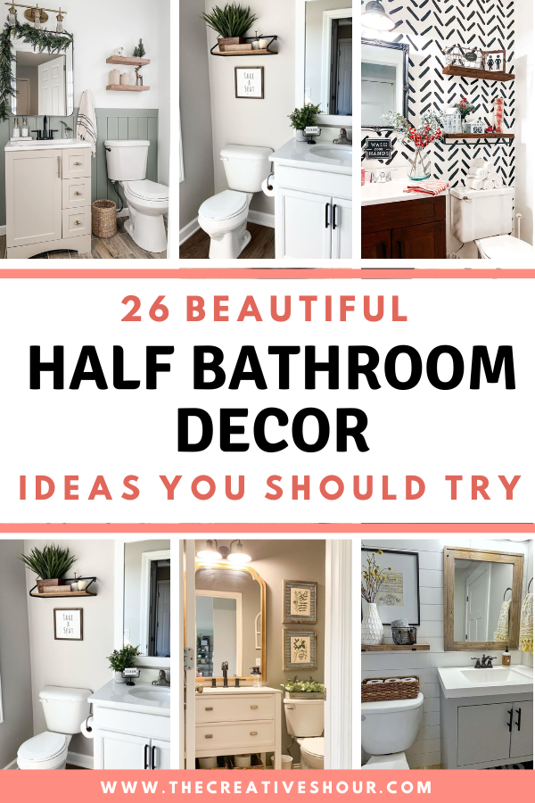 26 Amazing Half Bathroom Decor Ideas You Should See