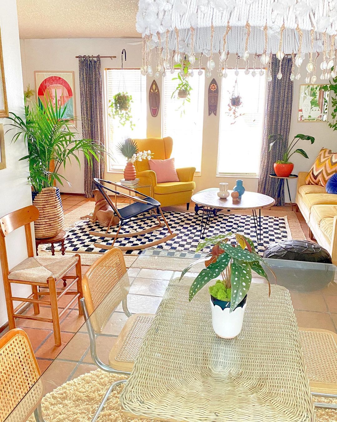 Eclectic Sunroom Vibes