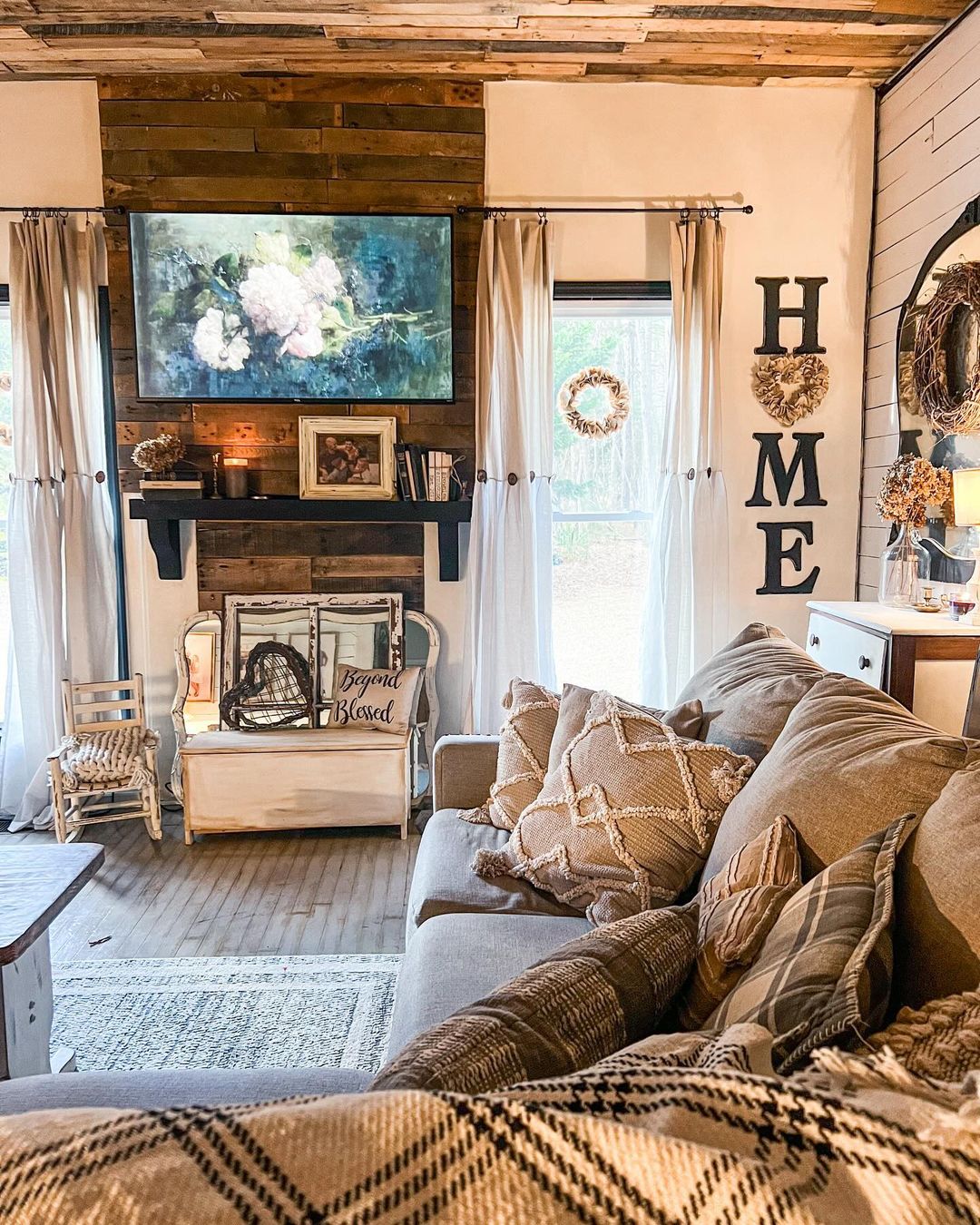 Barn-Style Coziness