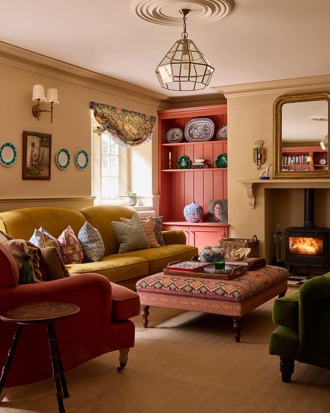 Vibrant and Eclectic Comfort