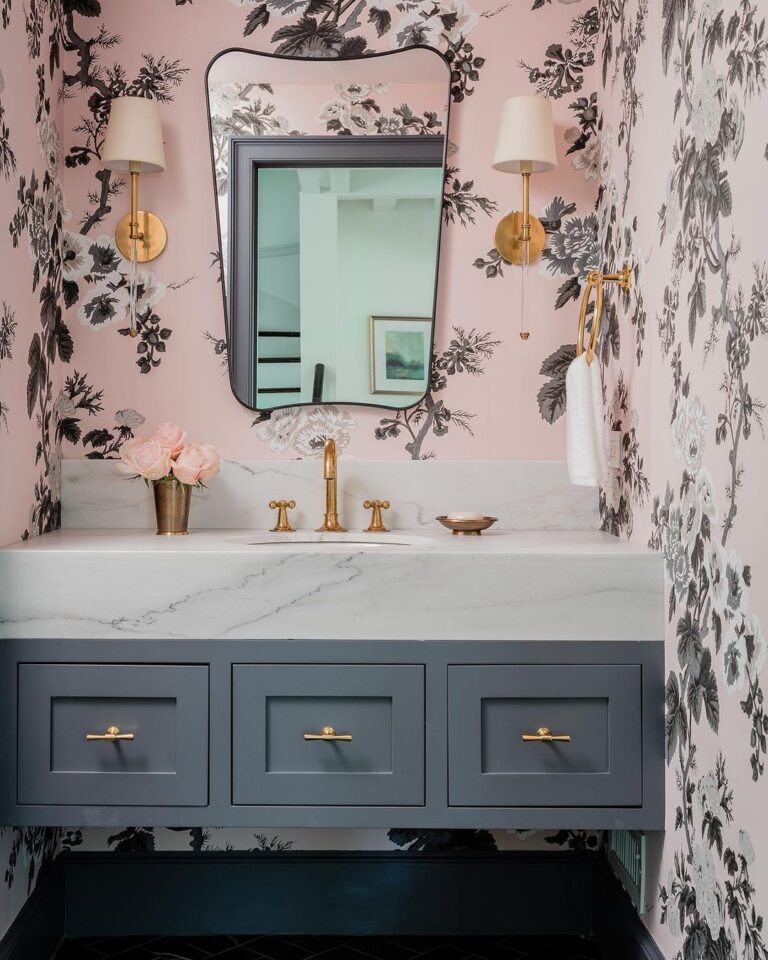 30 Beautiful And Chic Blue Gray Vanity Ideas You Should See