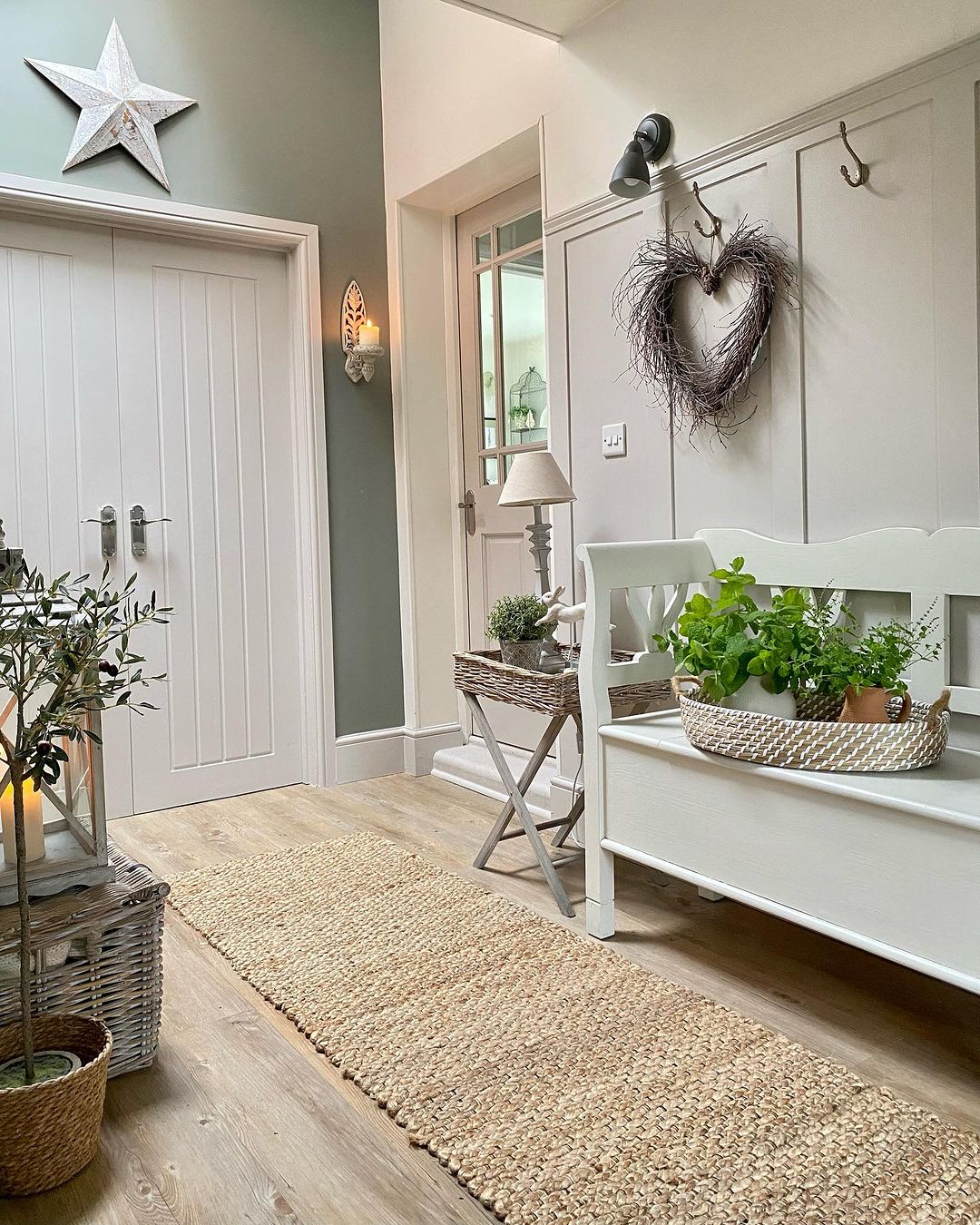 Rustic Charm Entryway