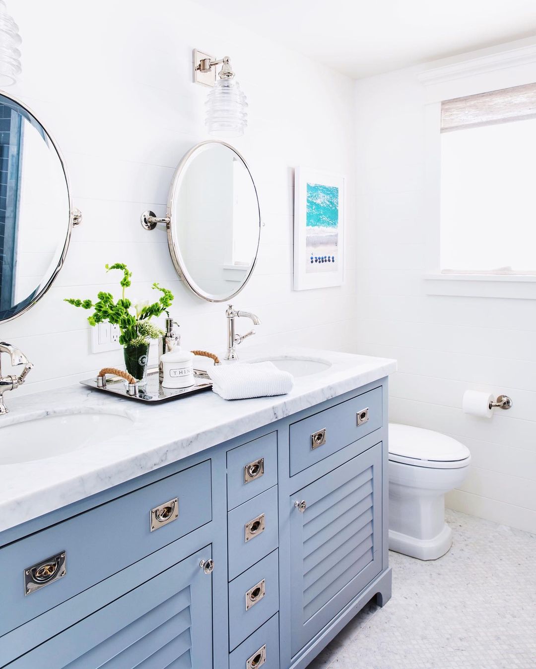 11. Nautical Necessities: Boy's Bathroom with a Coastal Twist