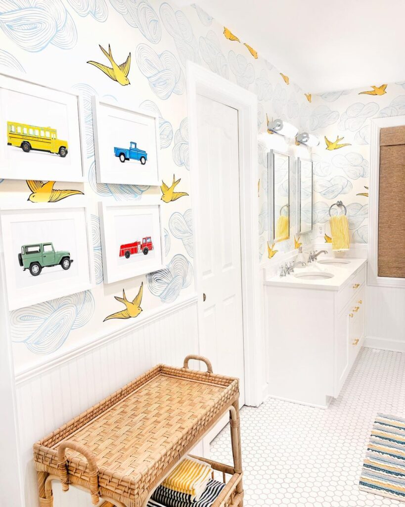 25 Lovely Boy Bathroom Ideas You Wil Love