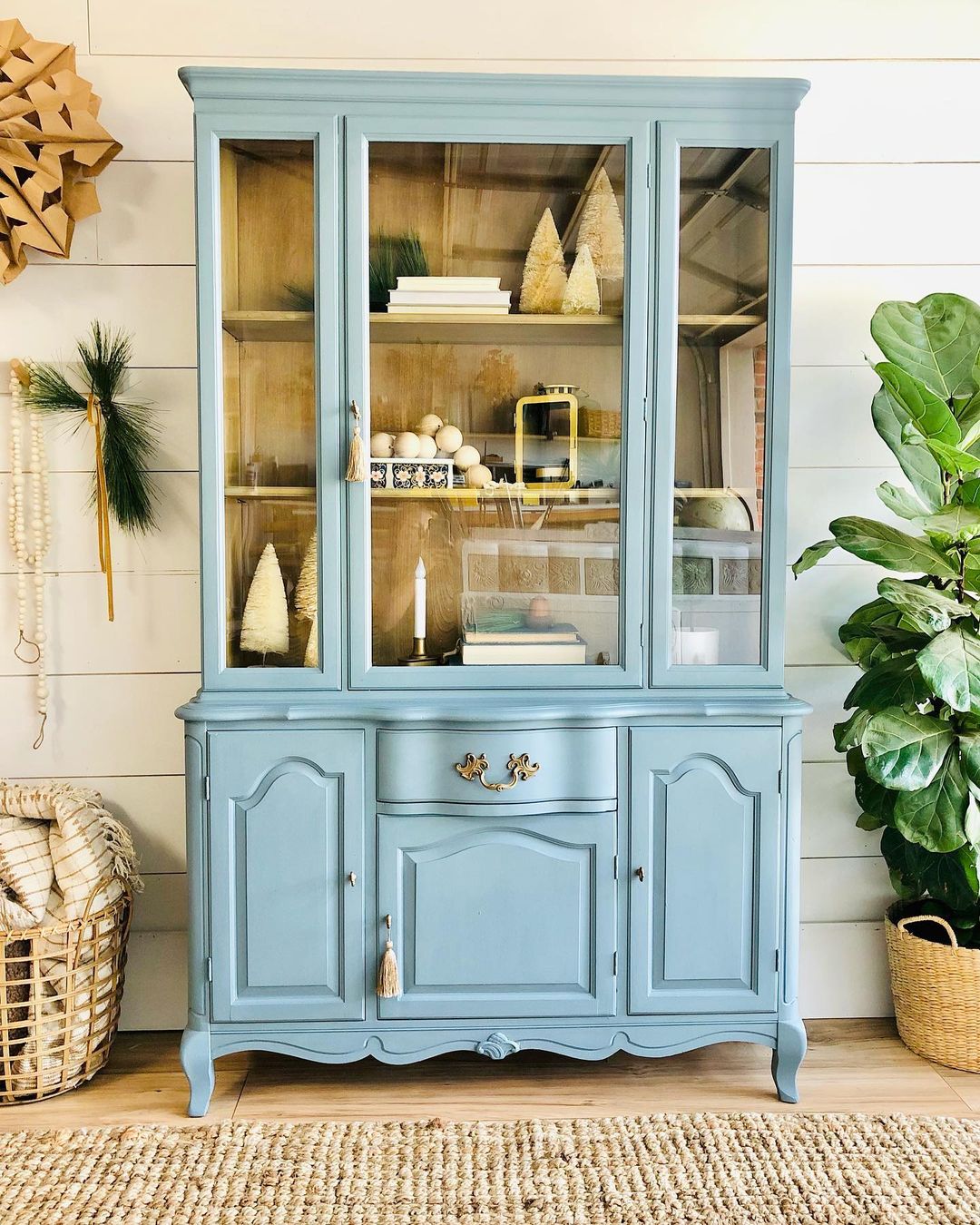 Coastal Serenity Display Cabinet