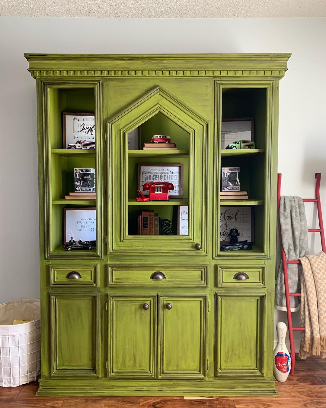 Whimsical Green Statement Piece