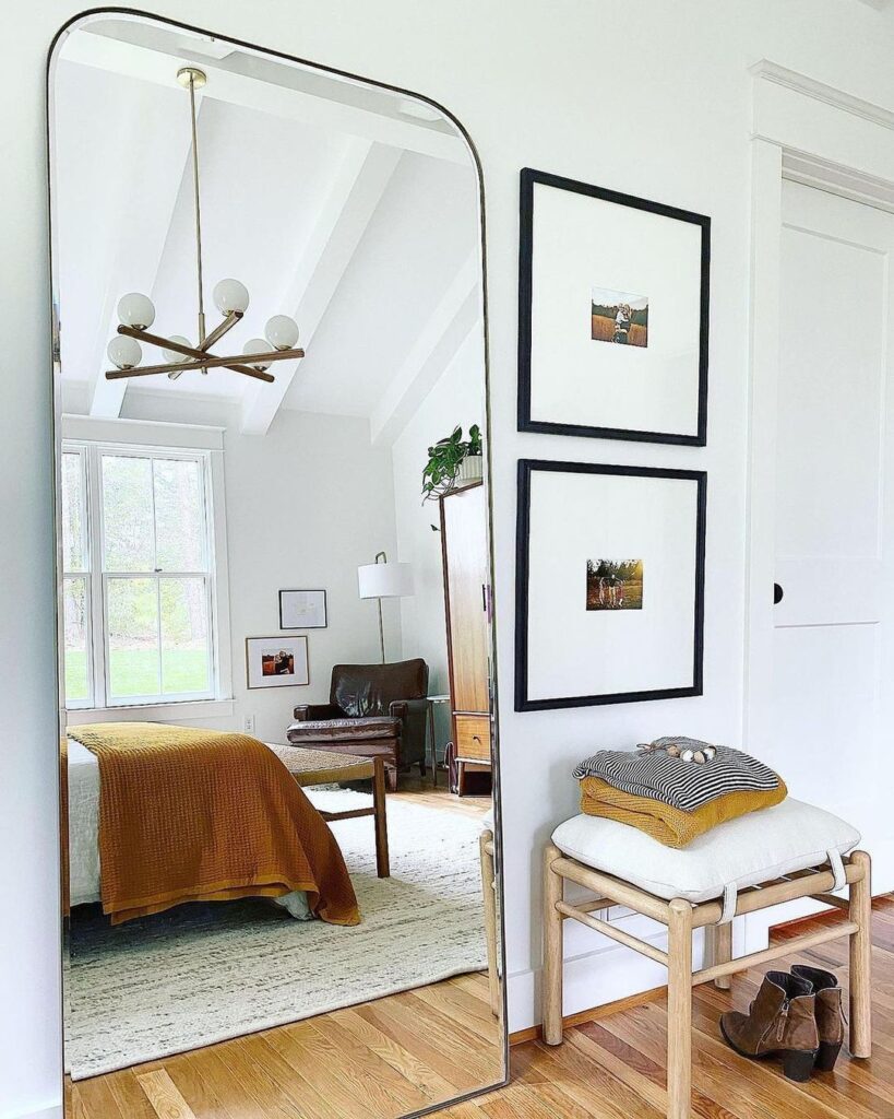 25 Beautiful Bedroom floor mirror Ideas You Will Love