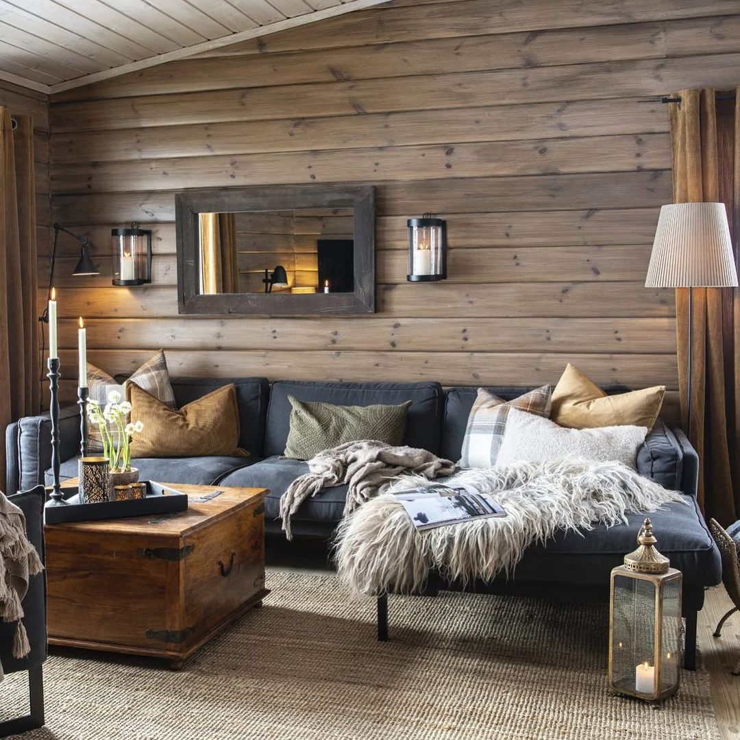 Rustic Retreat with Textured Accents