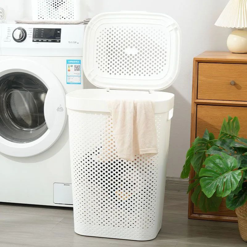 Sleek Ventilated Laundry Container