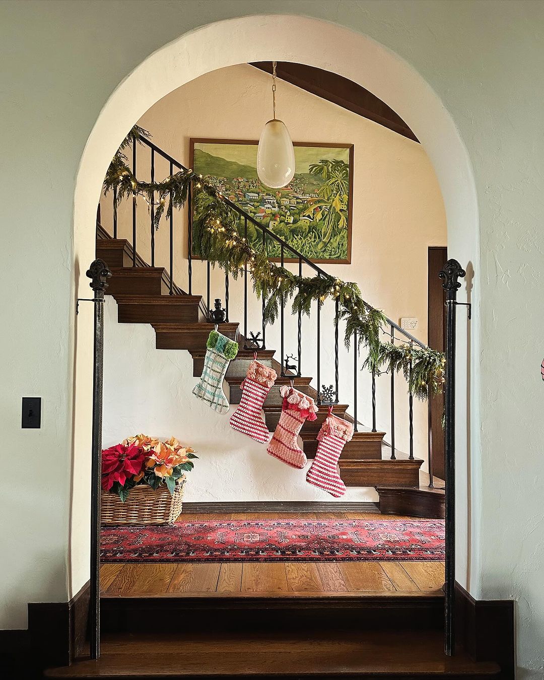 Decorate a Staircase Banister