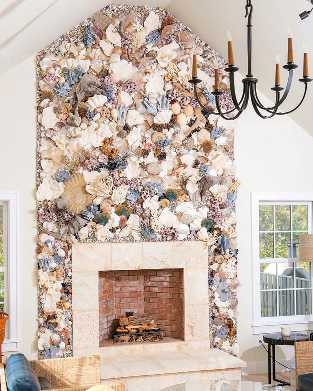 Create a Unique Focal Point with Sea-Inspired Texture