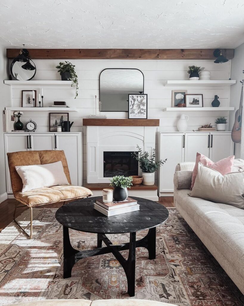 20 Cozy And Rustic Farmhouse Living Room Chairs You Should See