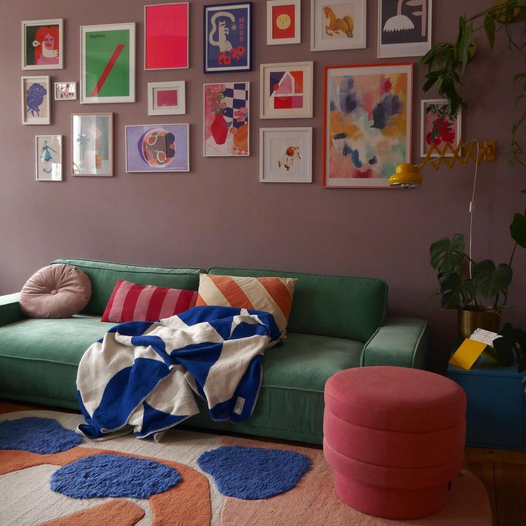Create a Bold and Artistic Wall Display