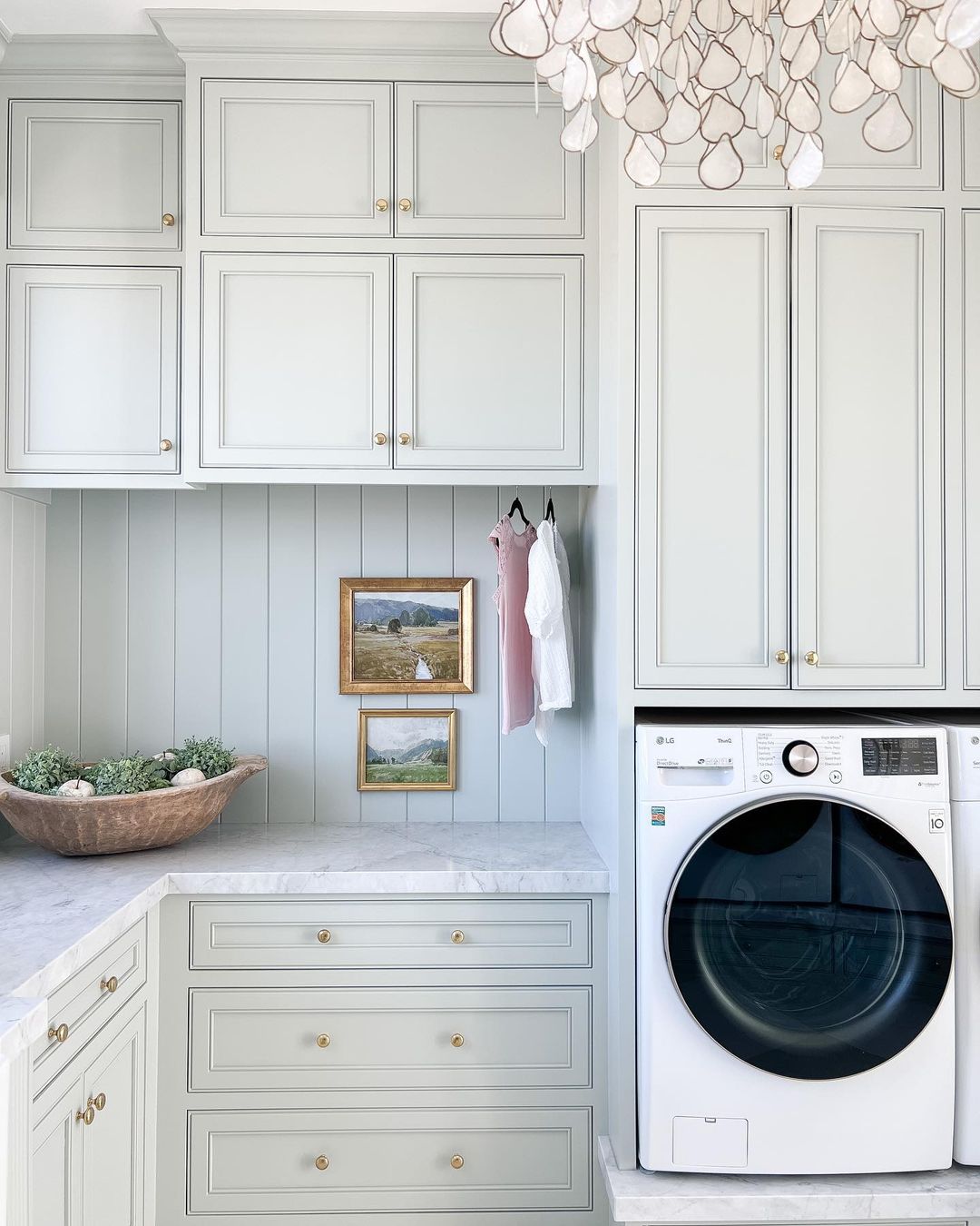 Add Elegance to a Shiplap Laundry Room