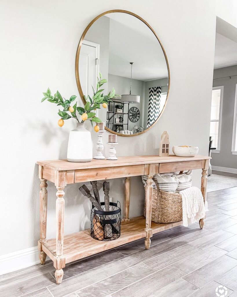 25 Beautiful And Elegant Entryway Mirror Ideas