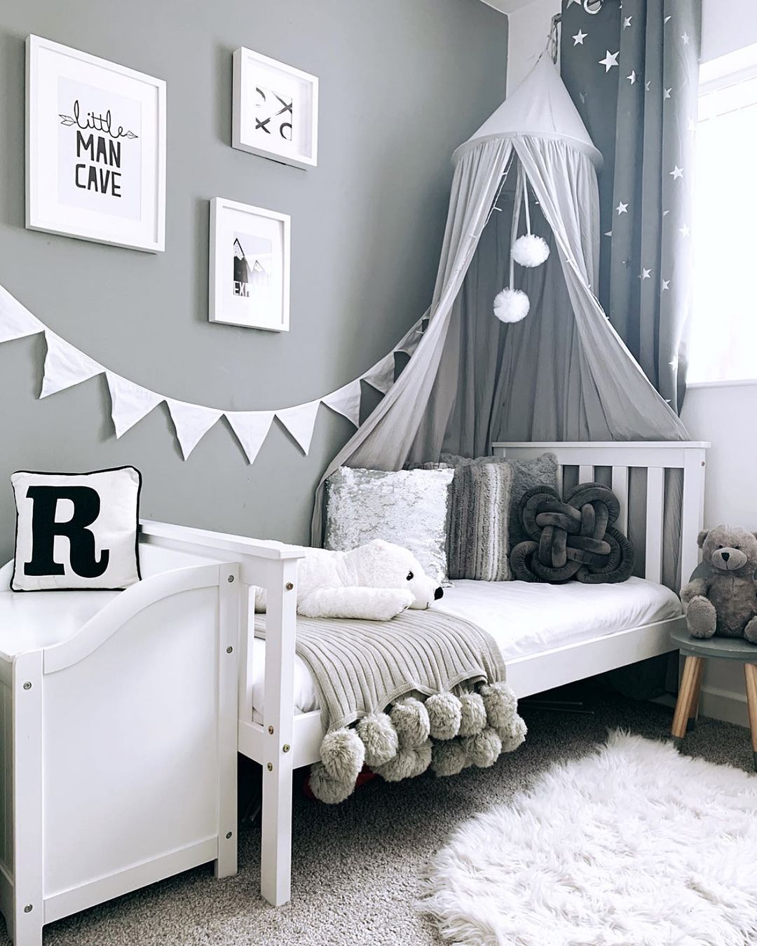 Soothing Grey Palette with Natural Accents