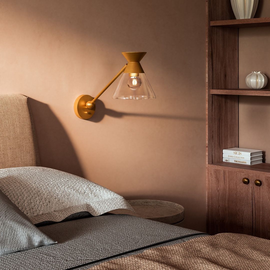 Modern Cone Wall Sconce for a Stylish Bedroom