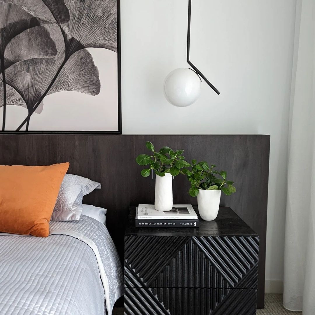 Modern Hanging Light for a Chic Bedroom Touch