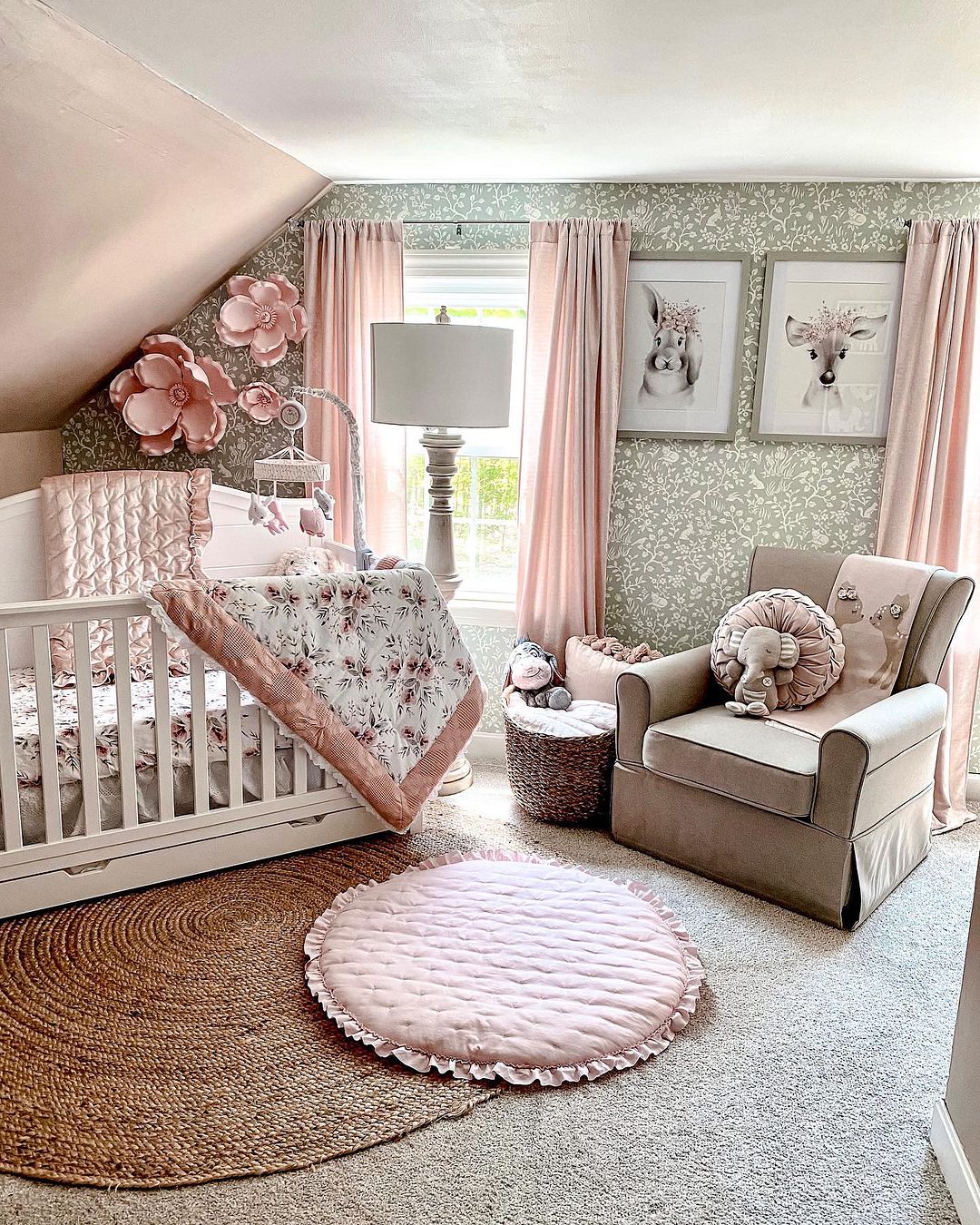 Embrace Soft Woodland Charm with Pastel Accents