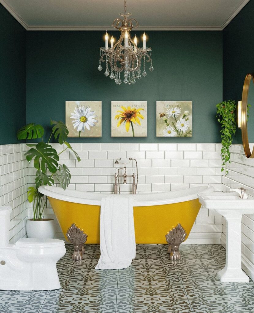25 Beautiful And Amazing Bathroom Wall Decor Ideas