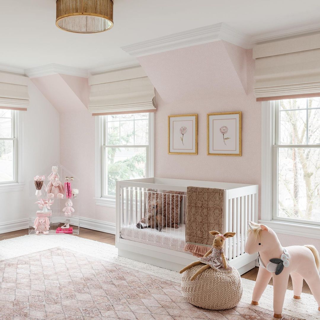 Light and Airy Pink Nursery