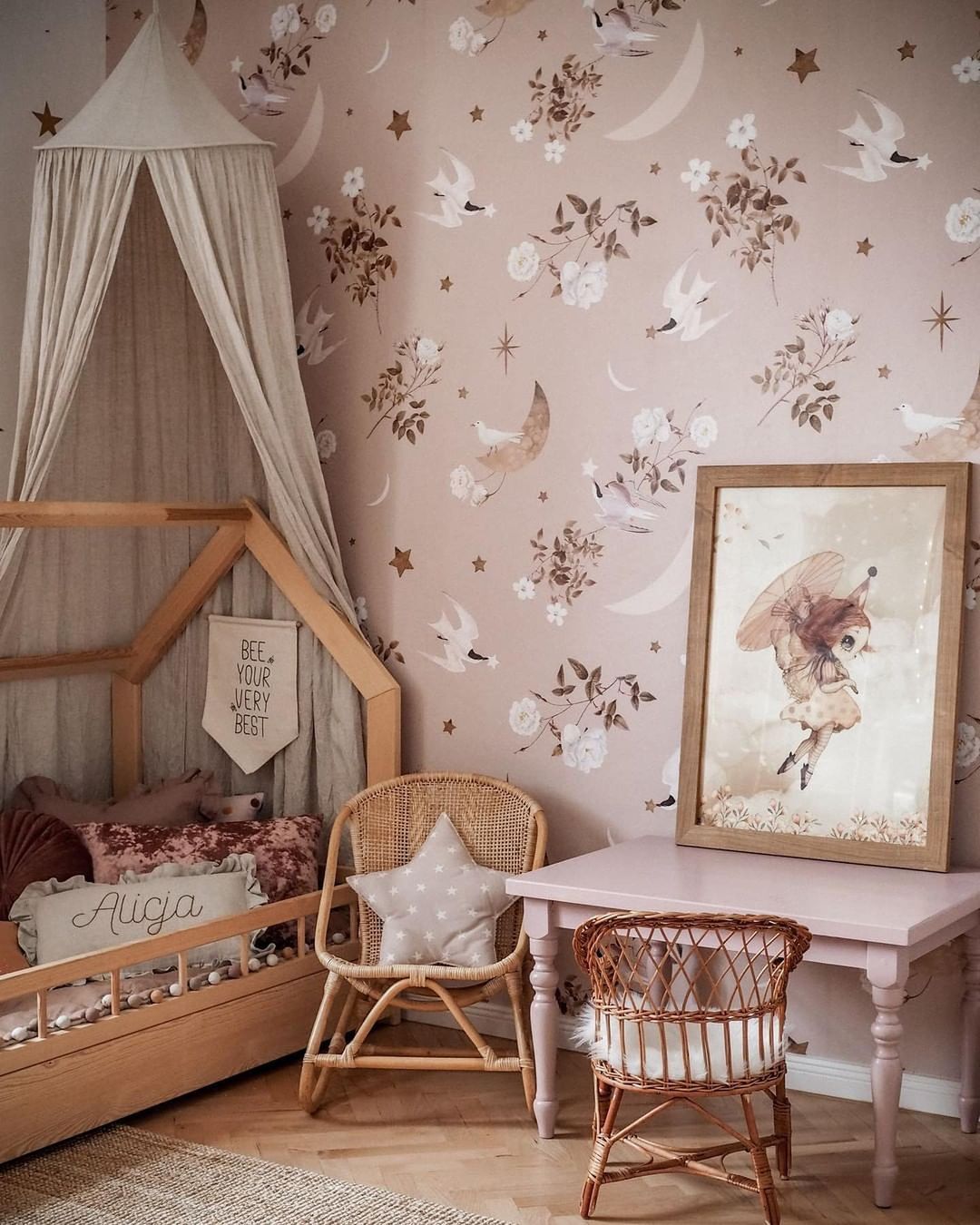 Whimsical Pink Nursery