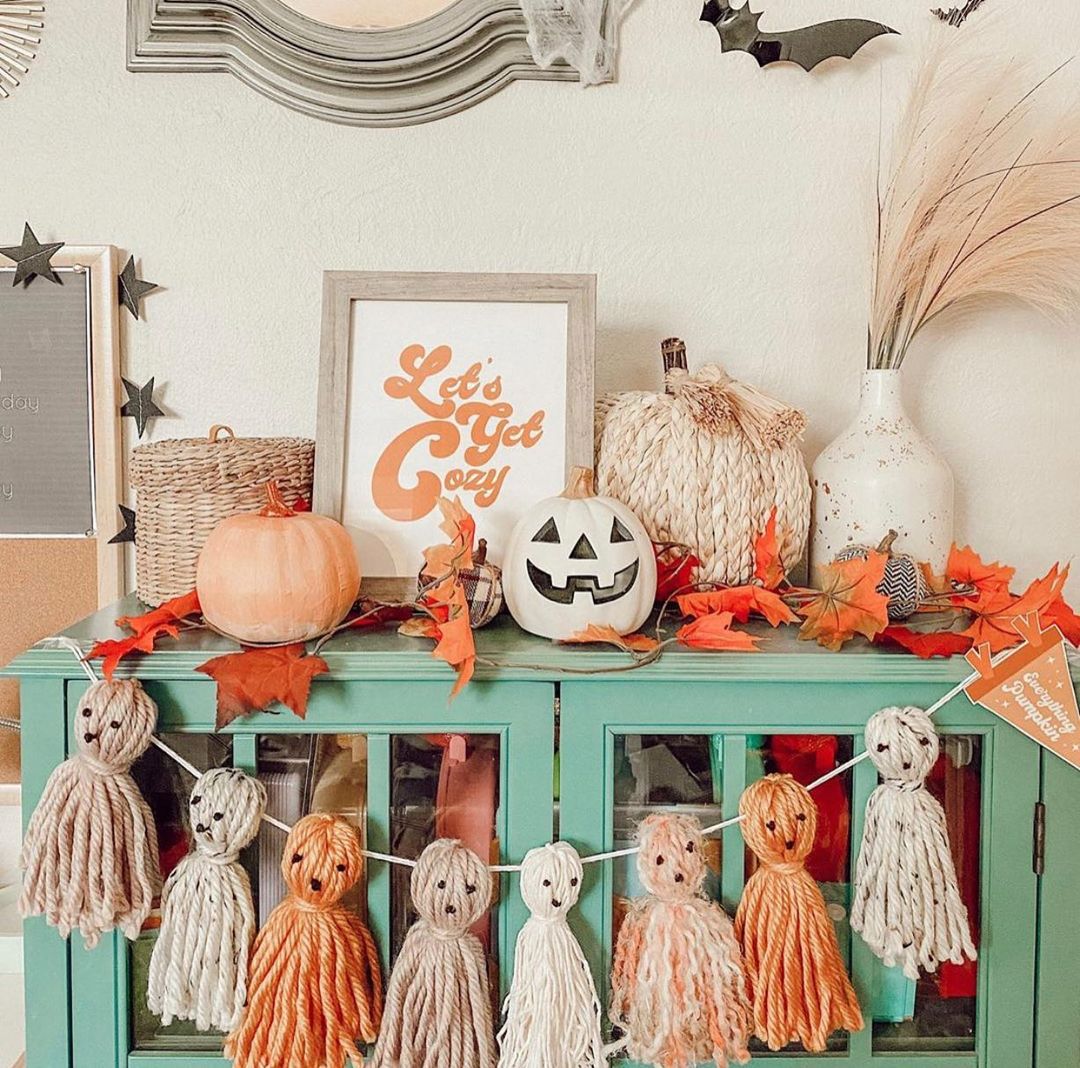 Playful Boho Fall Decor for a Festive Display