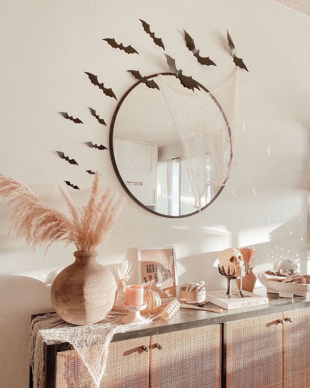 Decorate with Subtle Halloween Elements and Natural Tones