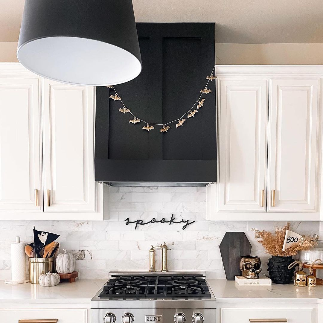 Style a Chic Halloween Kitchen with Minimalist Decor