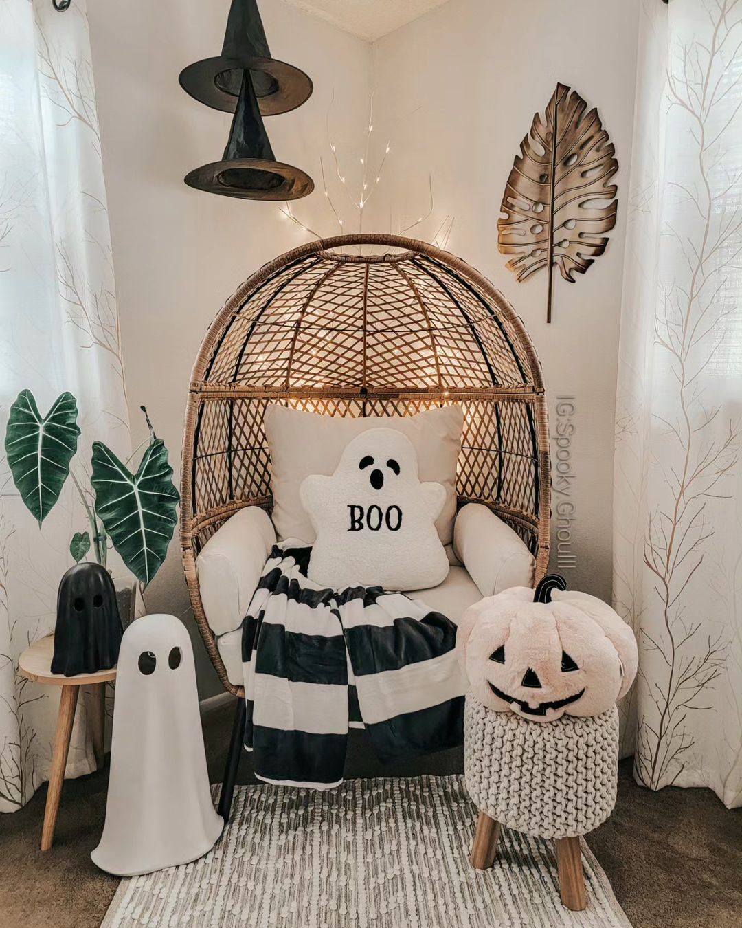 Craft a Cosy Ghostly Corner with Subtle Halloween Touches