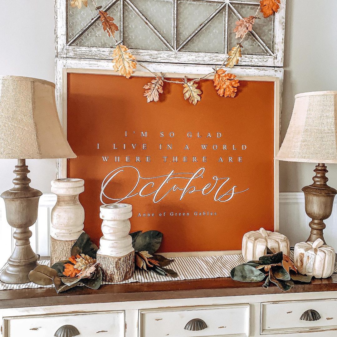 October Delight: Celebrating the Season with Warm Tones