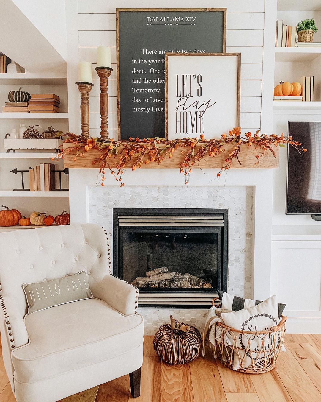 Inviting Warmth with Layered Decor