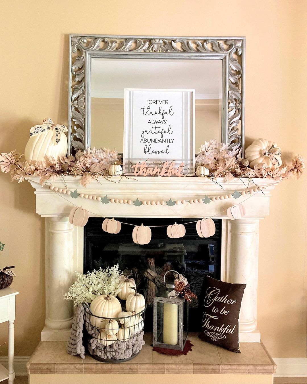 Elegant Neutrals with a Thankful Touch