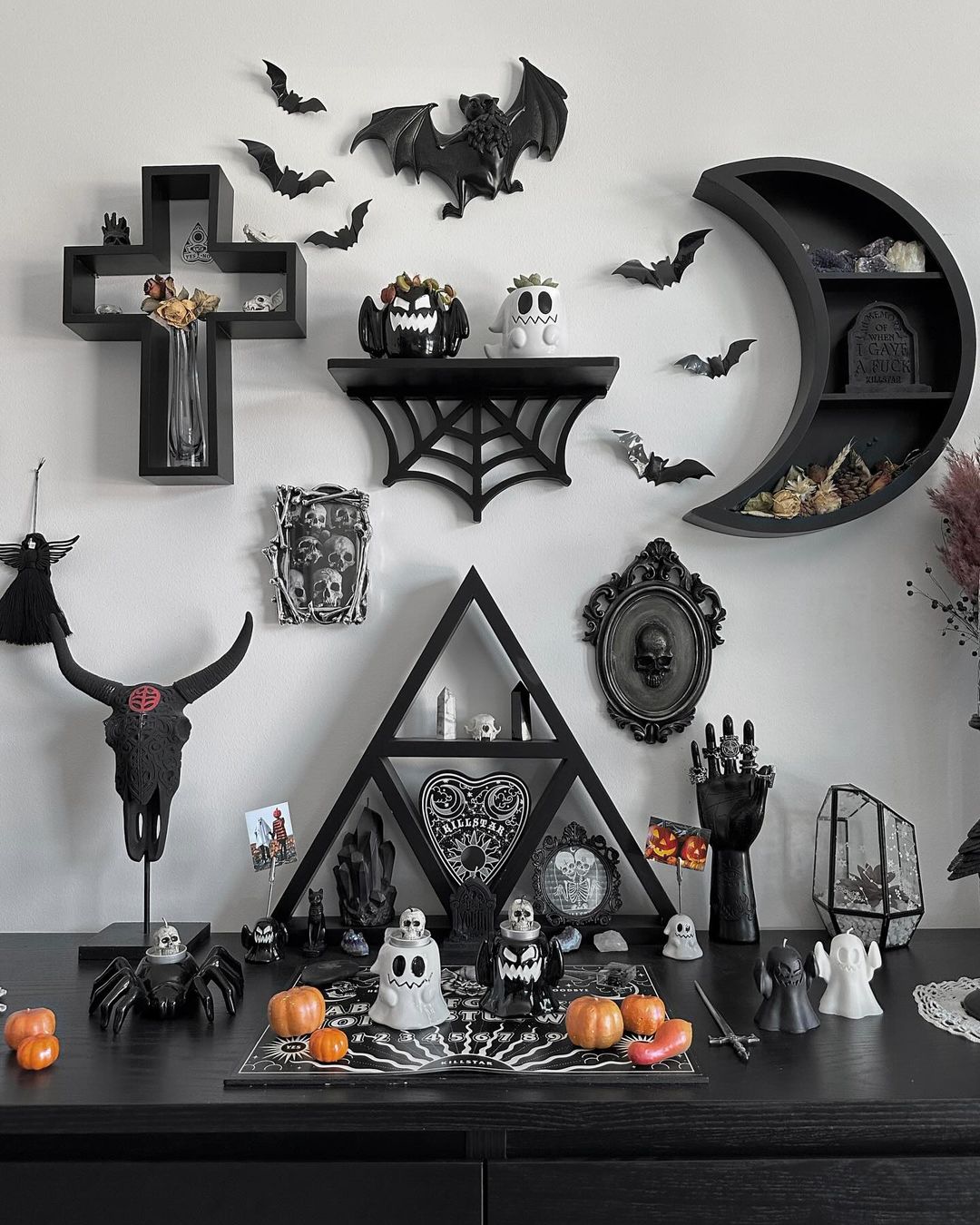 Create a Gothic Altar with Dark Decor Elements