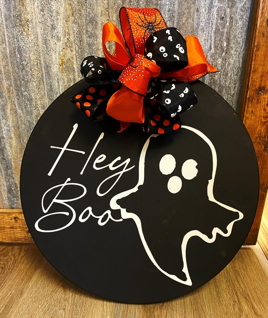 Fun and Flirty Halloween Greeting with Bold Ribbons