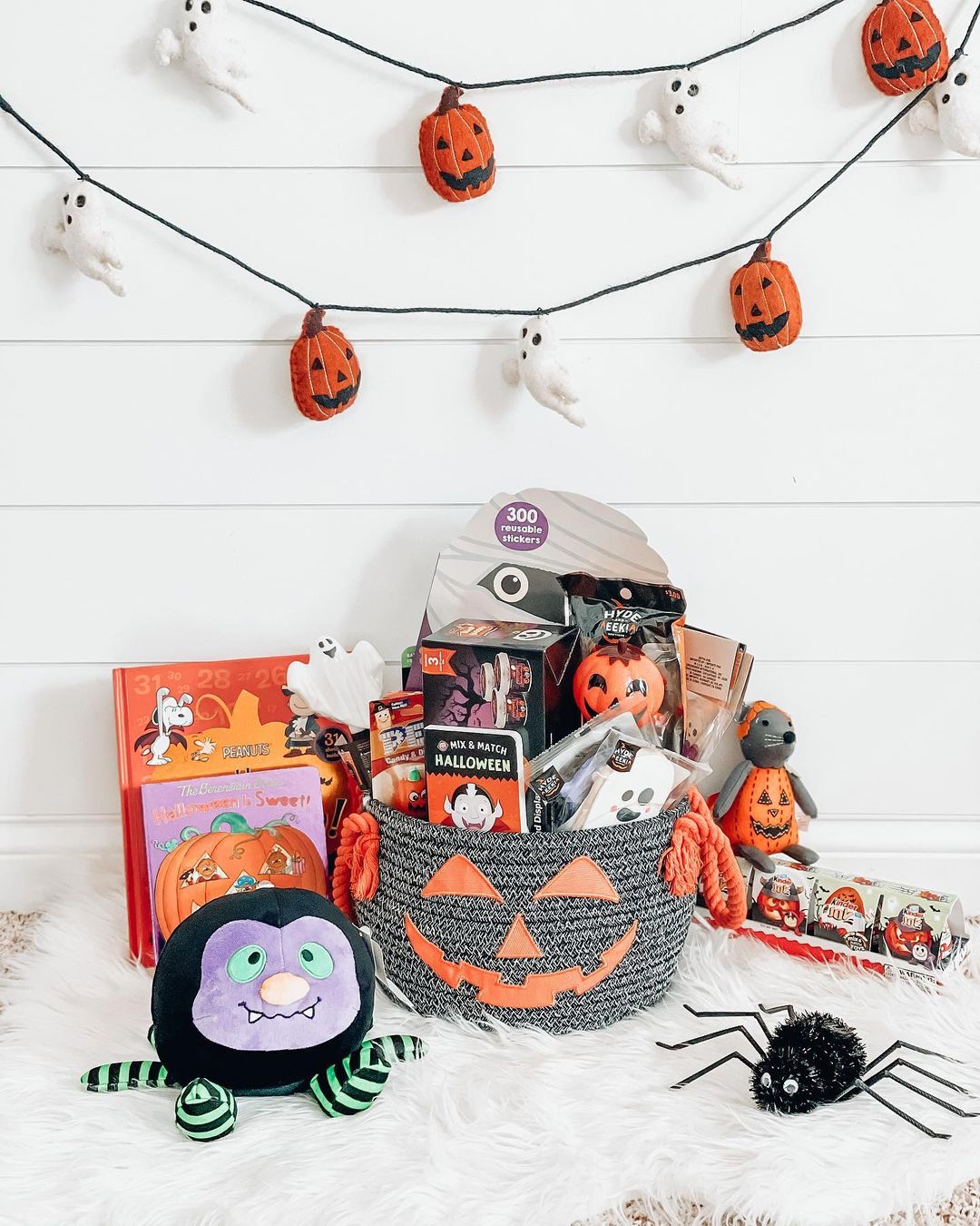 Classic Halloween Fun Basket