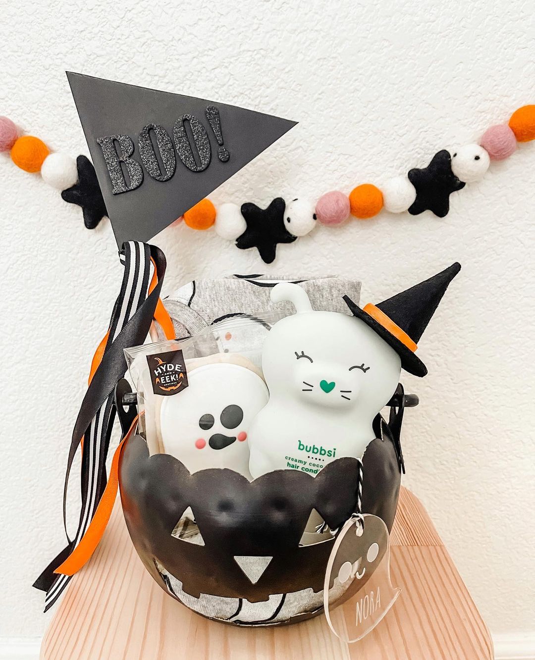 Adorable Boo Basket