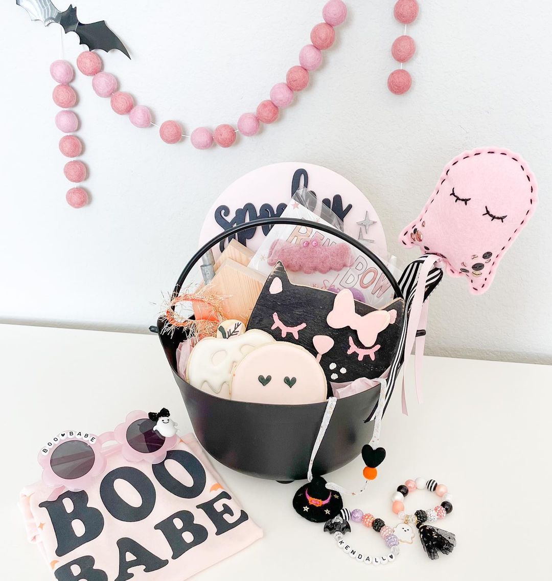 Pastel Spooky Basket