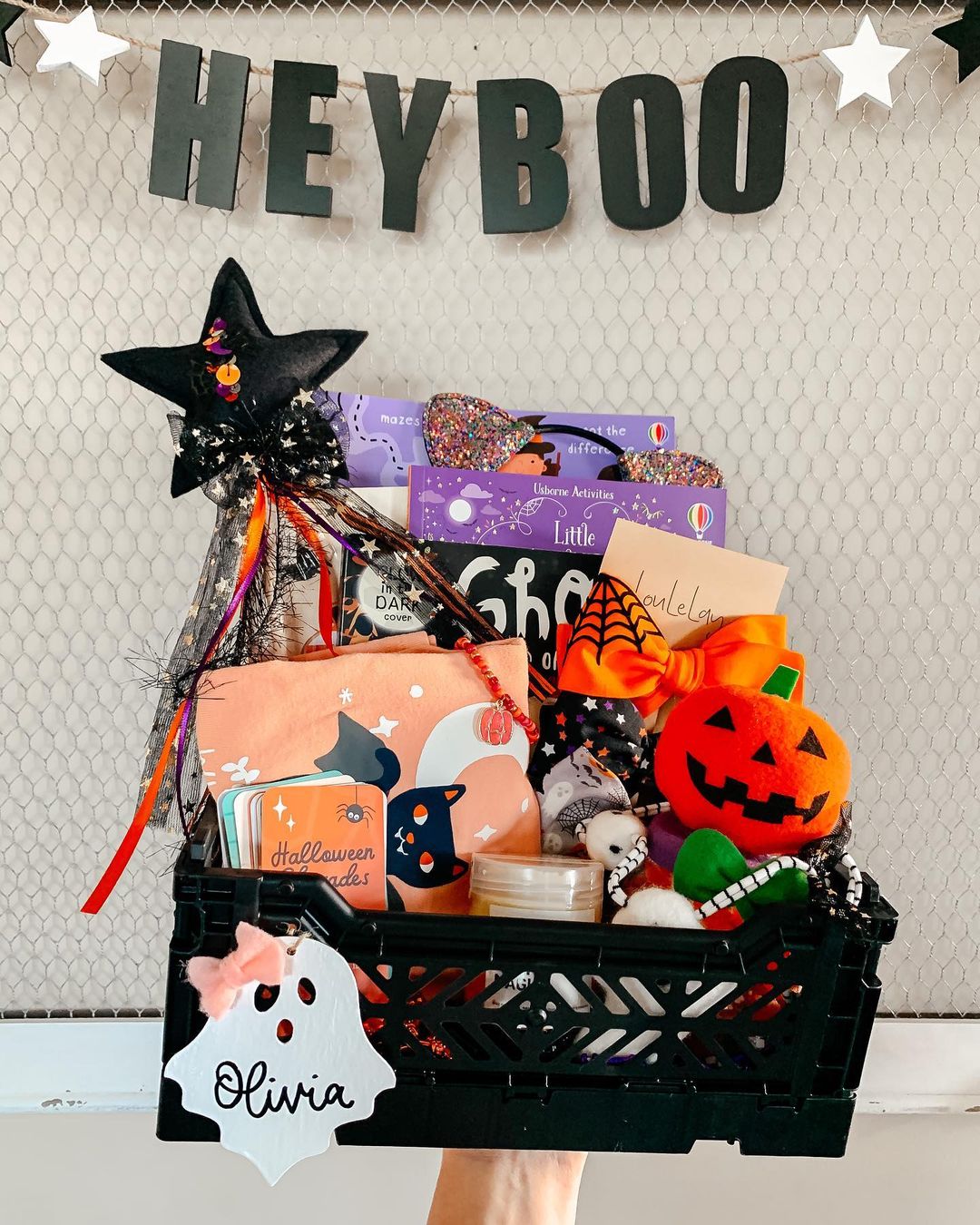 Hey Boo! Halloween Gift Crate