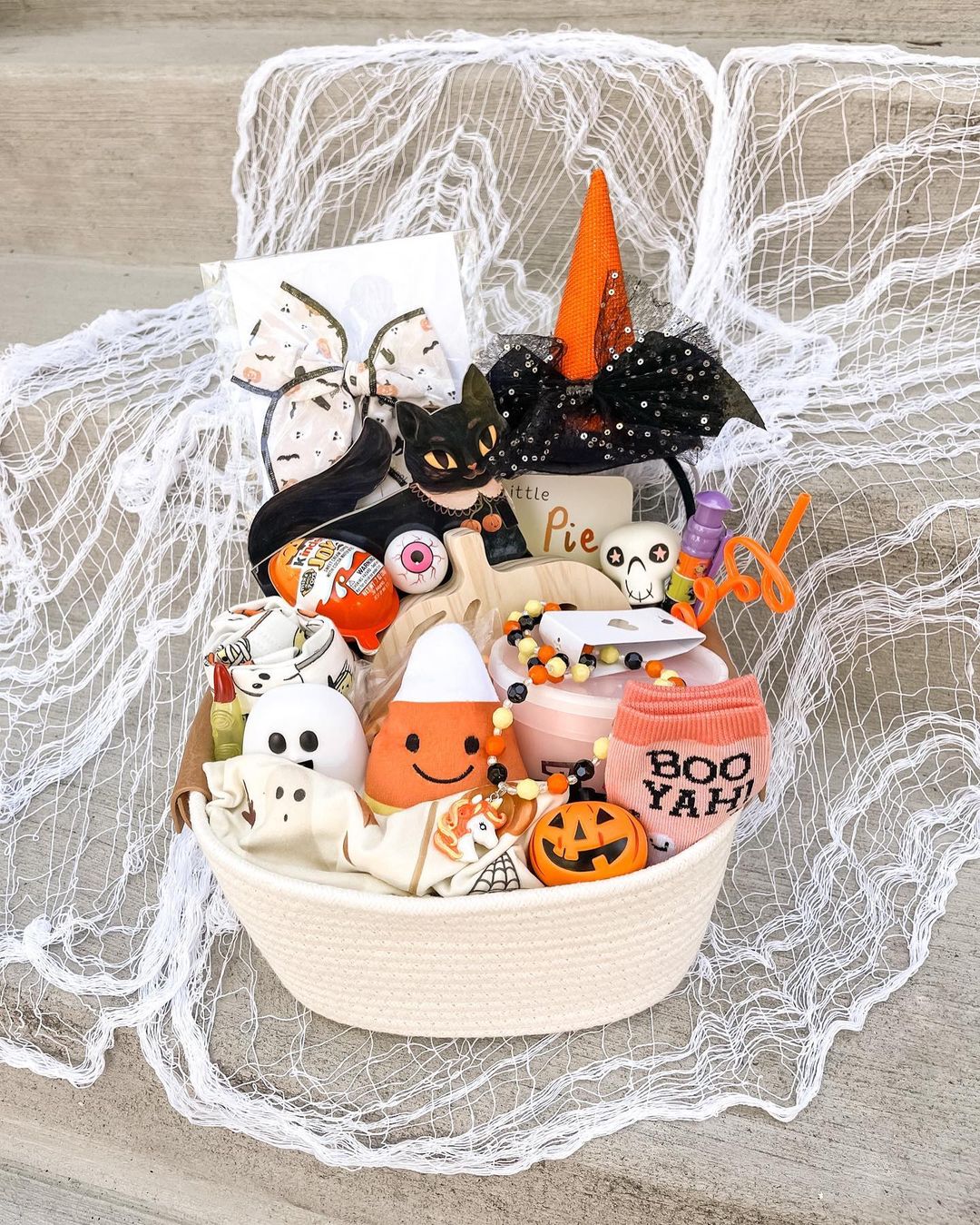 Charming Halloween Basket