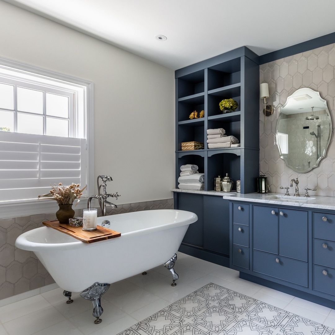 blue vanity bathroom ideas