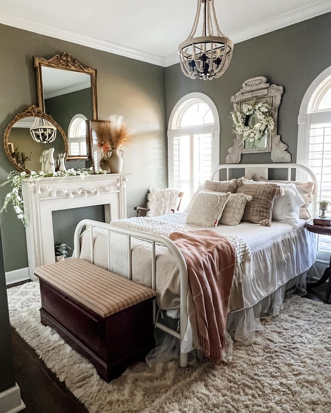 Incorporate Vintage Accents with Soft, Neutral Layers