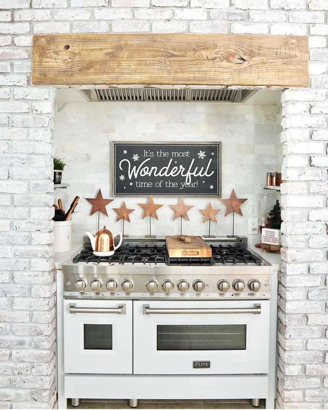 Add Simple Rustic Charm with Festive Wall Art and Wooden Stars