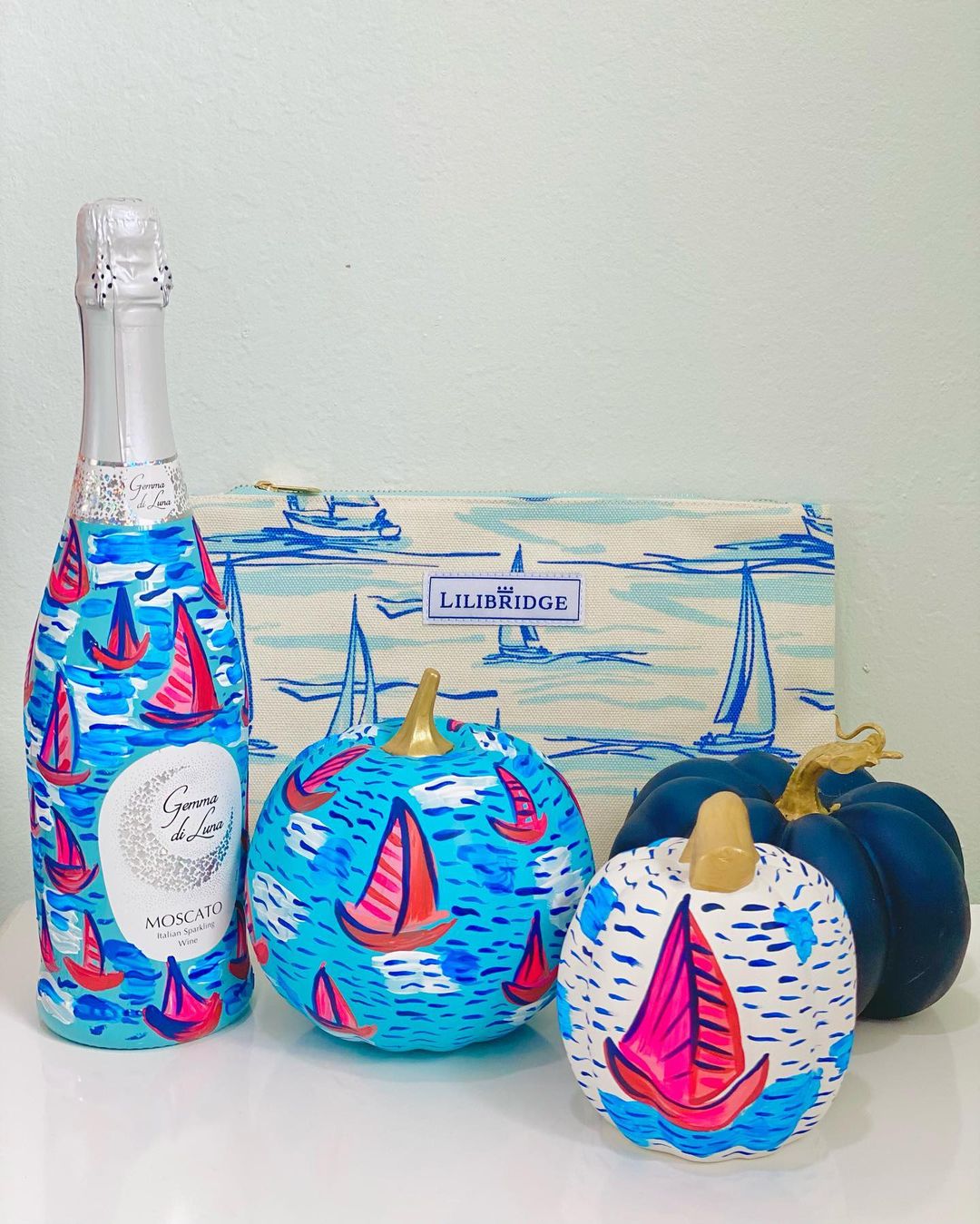 Nautical-Themed Mini Pumpkins