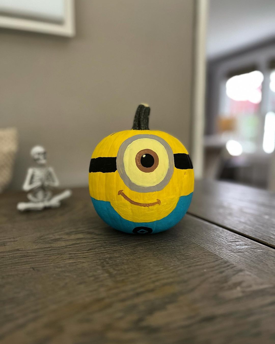 Minion-Inspired Mini Pumpkin